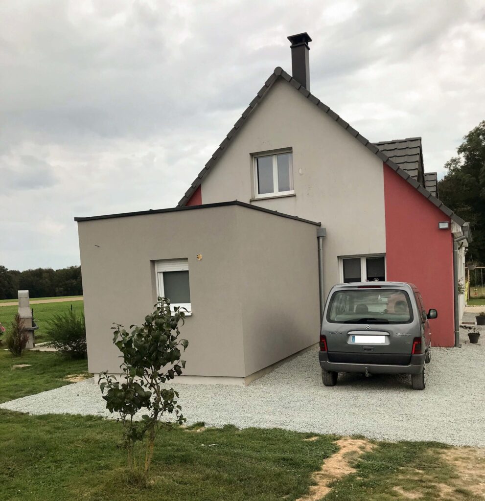 apres extension de la maison