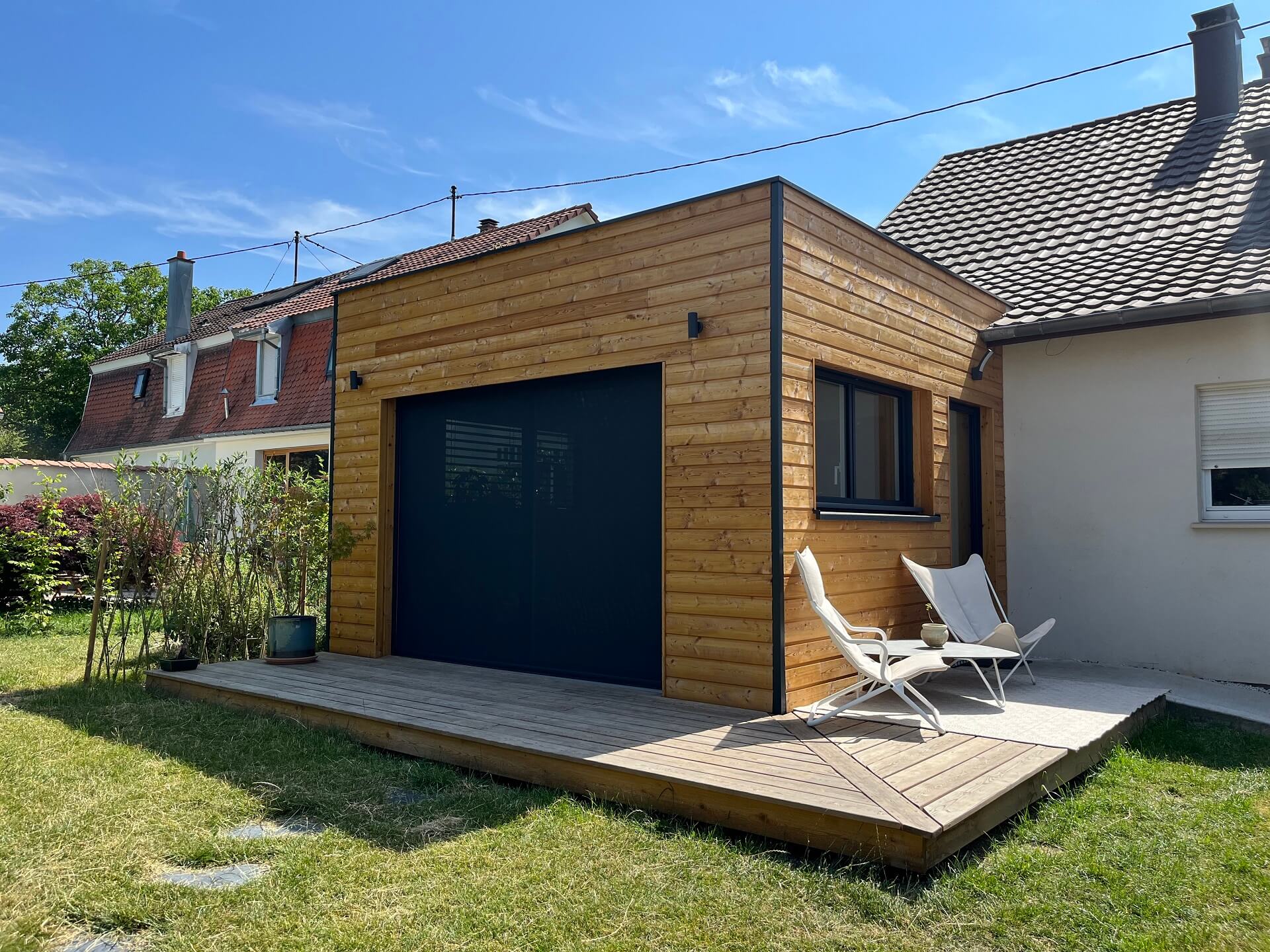 Extension de la pièce à vivre, création d’une salle à manger